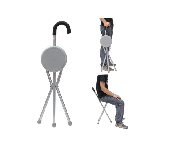 Seat Cane Walking Stick - Image 2